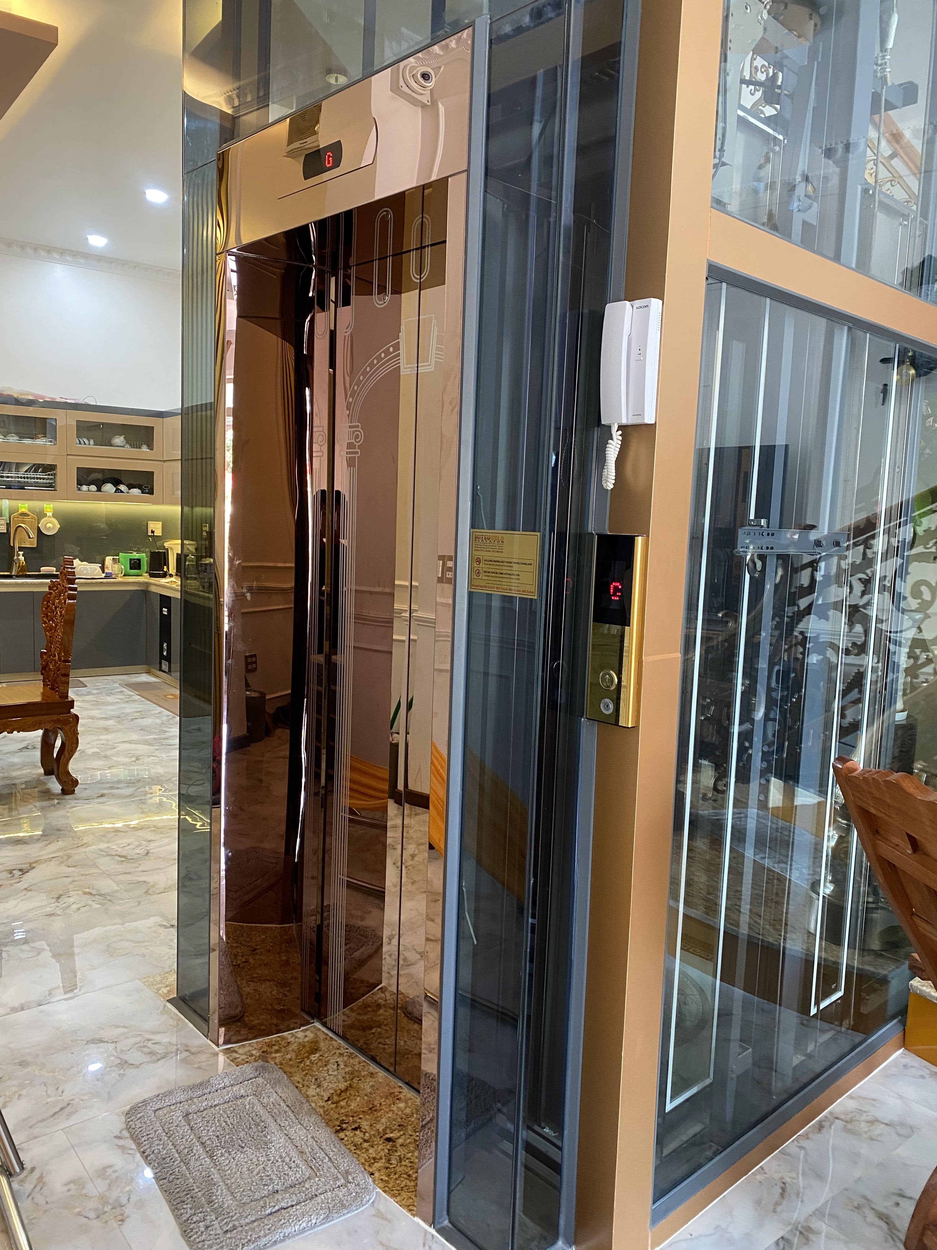 Thang Máy Gia Đình Fuji 1000 - 1600Kg Hàn Quốc, Thái Lan, Nhật Bản